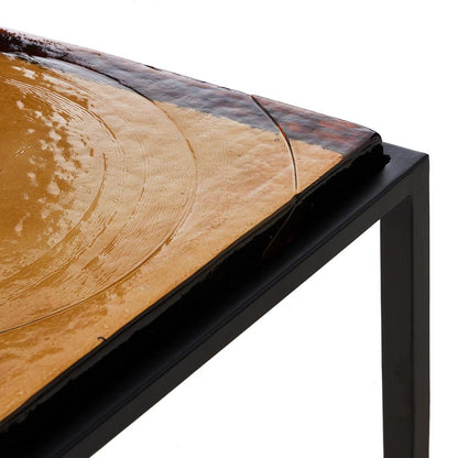 Four Hands - Marlow - Dalston Nesting End Table Set - Amber Cast Glass - 239742-002 veiw 10