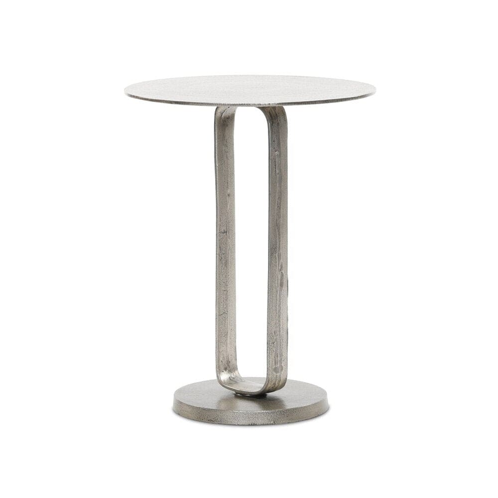 Four Hands - Marlow - Douglas End Table - Raw Antique Nickel - 106551-010 veiw 1