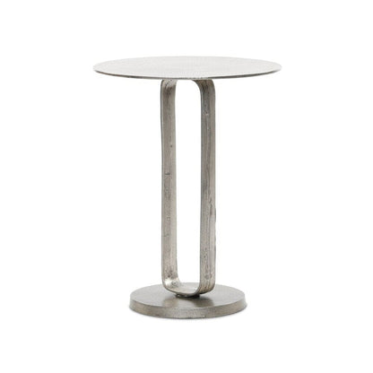 Four Hands - Marlow - Douglas End Table - Raw Antique Nickel - 106551-010 veiw 1