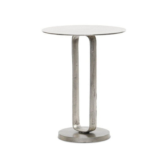 Four Hands - Marlow - Douglas End Table - Raw Antique Nickel - 106551-010 veiw 1