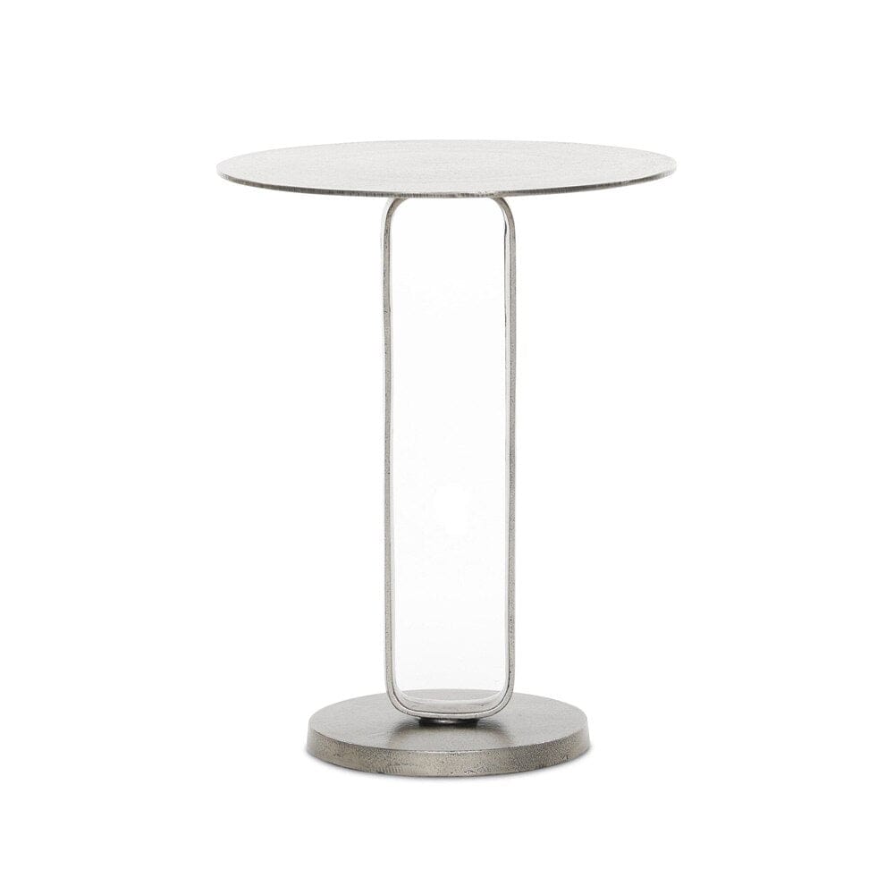 Four Hands - Marlow - Douglas End Table - Raw Antique Nickel - 106551-010 veiw 2