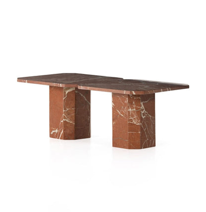 Four Hands - Marlow - Edina Coffee Table-Small Tables - Rusty Marble - 233399-001 veiw 1