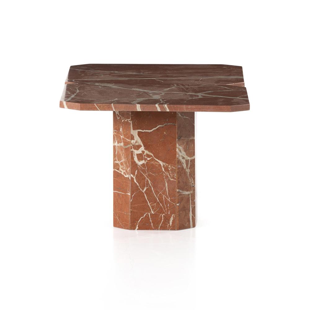 Four Hands - Marlow - Edina Coffee Table-Small Tables - Rusty Marble - 233399-001 veiw 3