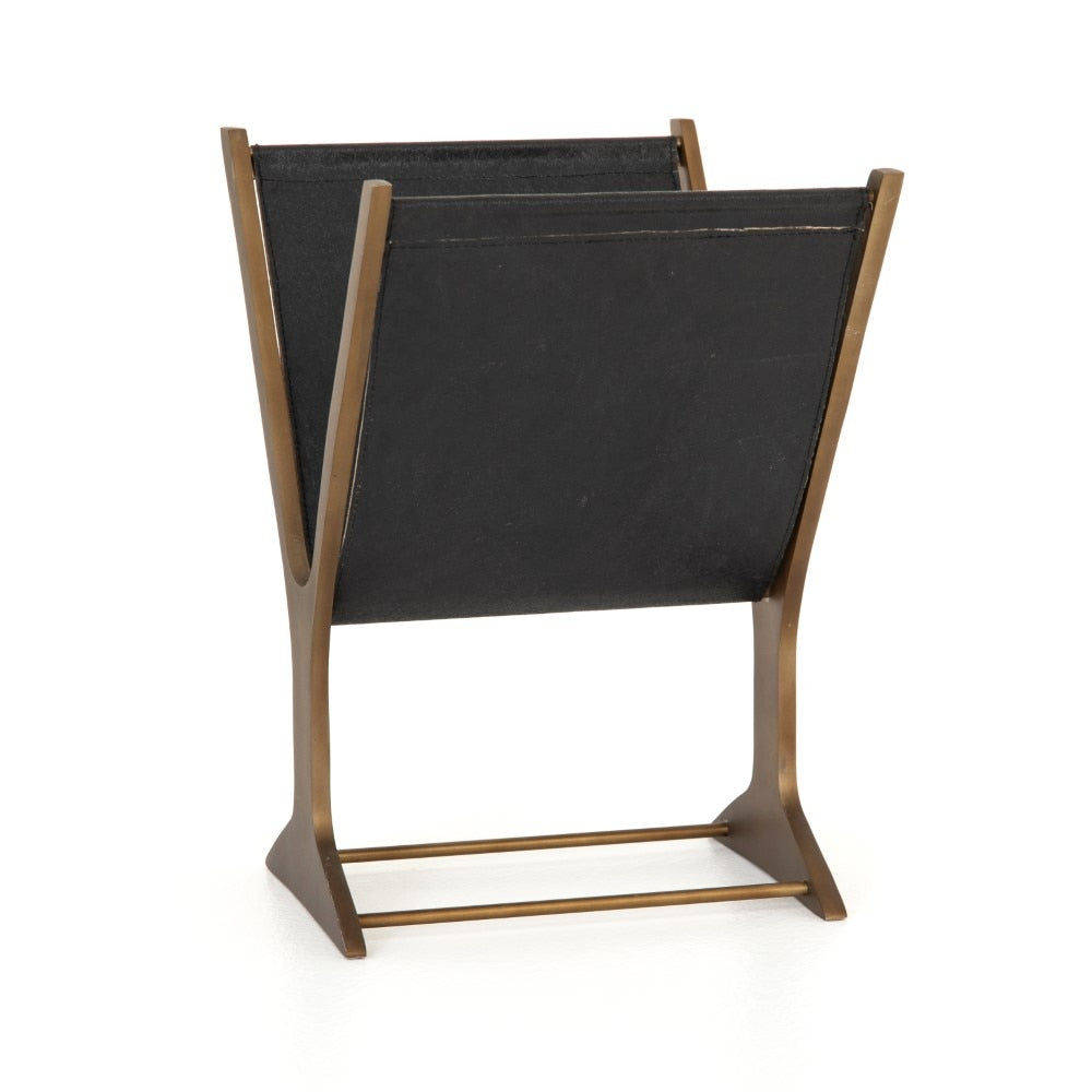 Four Hands - Feldman Magazine Rack - Black - IMAR-222 veiw 4
