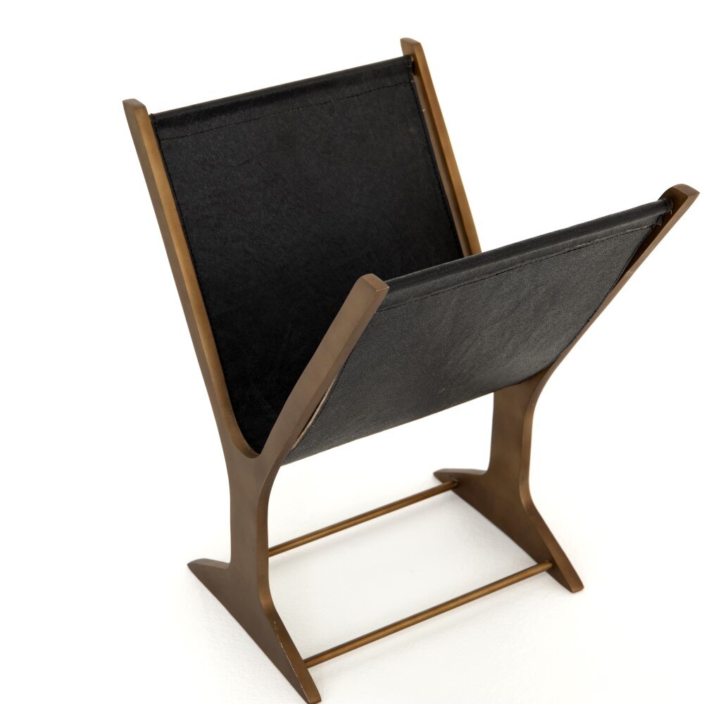 Four Hands - Feldman Magazine Rack - Black - IMAR-222 veiw 5