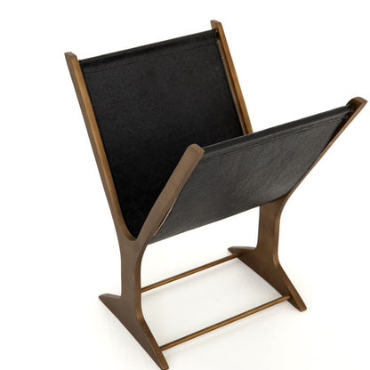 Four Hands - Feldman Magazine Rack - Black - IMAR-222 veiw 5