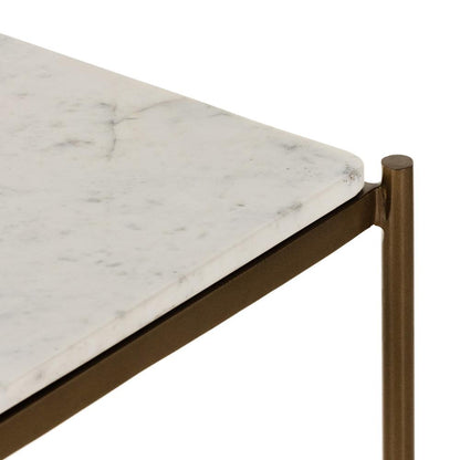 Four Hands - Marlow - Felix Large Nightstand - Polished White Marble - 234788-001 veiw 7