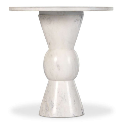 Four Hands - Marlow - Fox End Table-Polished White Marble - 237793-001 veiw 4