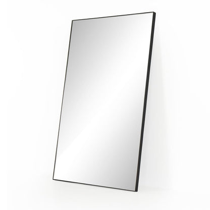 Four Hands - Marlow - Georgina Rectangle Floor Mirror - Iron Matte Black - 237386-002 veiw 1