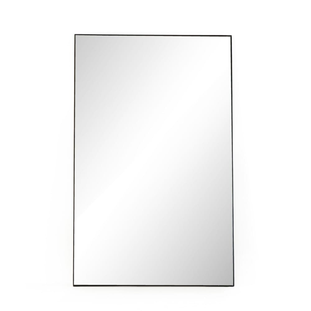 Four Hands - Marlow - Georgina Rectangle Floor Mirror - Iron Matte Black - 237386-002 veiw 2