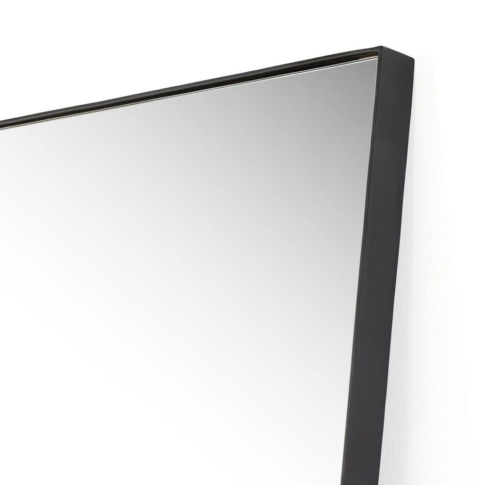 Four Hands - Marlow - Georgina Rectangle Floor Mirror - Iron Matte Black - 237386-002 veiw 4