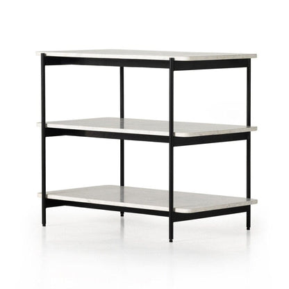 Four Hands - Marlow - Jasper Nightstand - Iron Matte Black - 230970-002 veiw 1