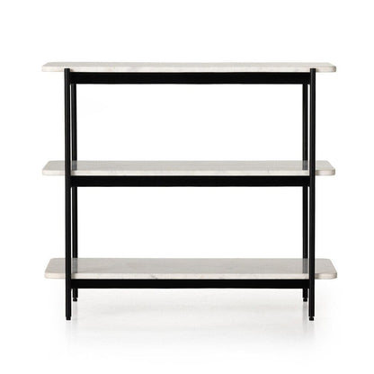 Four Hands - Marlow - Jasper Nightstand - Iron Matte Black - 230970-002 veiw 2
