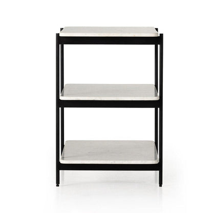 Four Hands - Marlow - Jasper Nightstand - Iron Matte Black - 230970-002 veiw 3