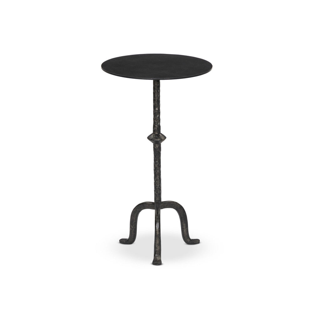Four Hands - Marlow - Jocelyn End Table - Raw Black Iron - 243978-003 veiw 2