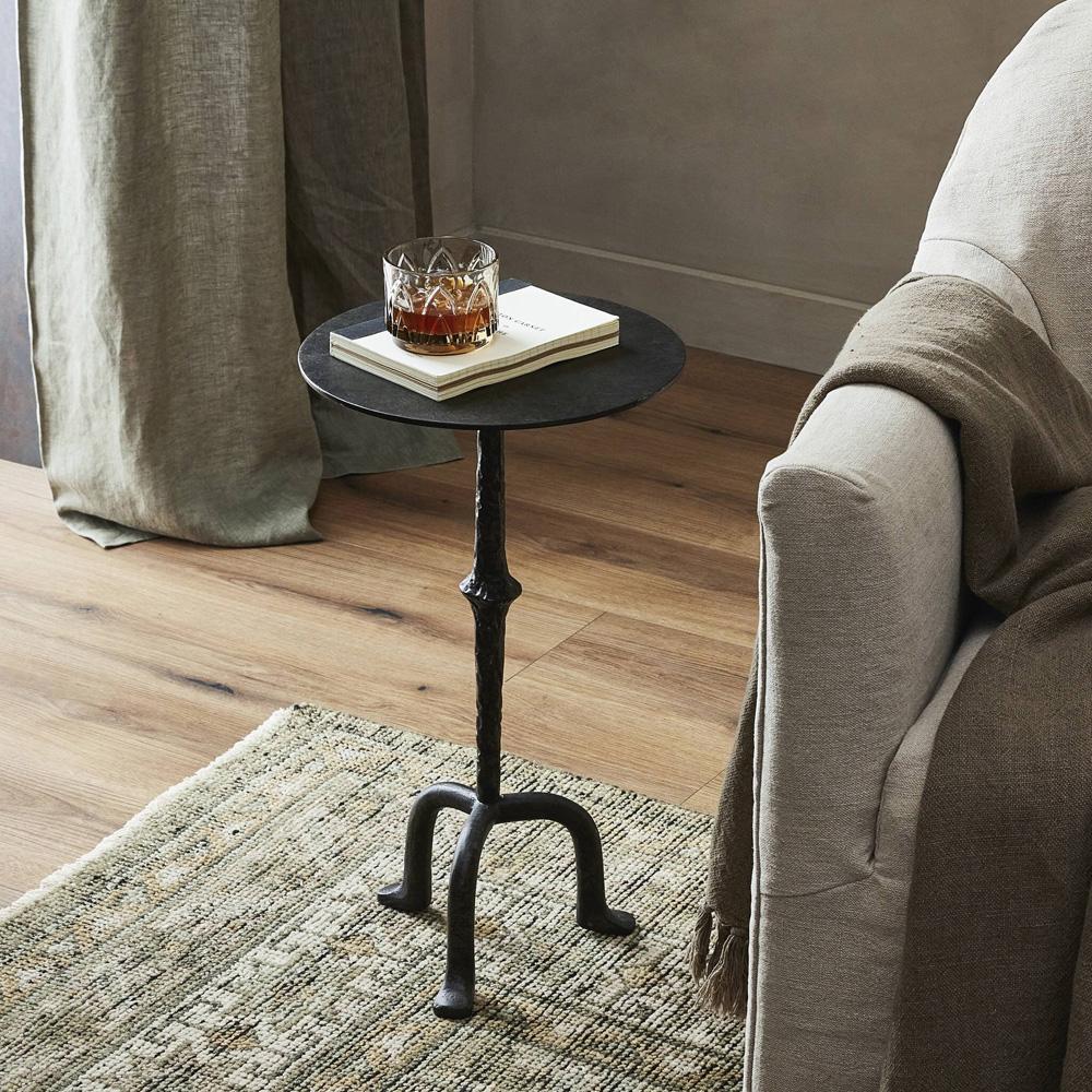 Four Hands - Marlow - Jocelyn End Table - Raw Black Iron - 243978-003 veiw 10