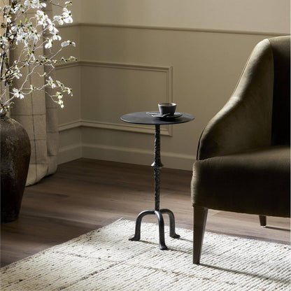 Four Hands - Marlow - Jocelyn End Table - Raw Black Iron - 243978-003 veiw 11