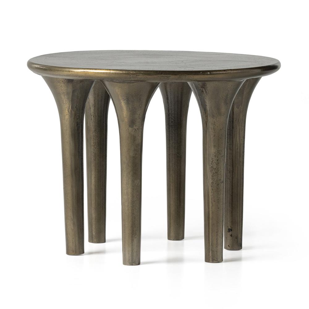 Four Hands - Marlow - Kelden End Table - Aged Bronze - 233026-001 veiw 1