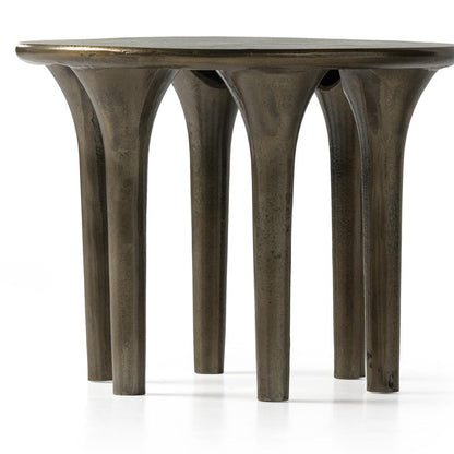Four Hands - Marlow - Kelden End Table - Aged Bronze - 233026-001 veiw 4