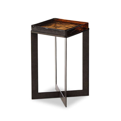 Four Hands - Marlow - Lennie Cast Glass End Table - Amber - 239911-001 veiw 12