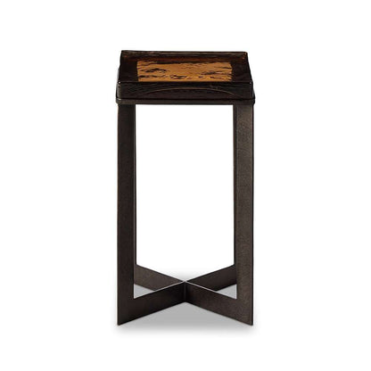 Four Hands - Marlow - Lennie Cast Glass End Table - Amber - 239911-001 veiw 13