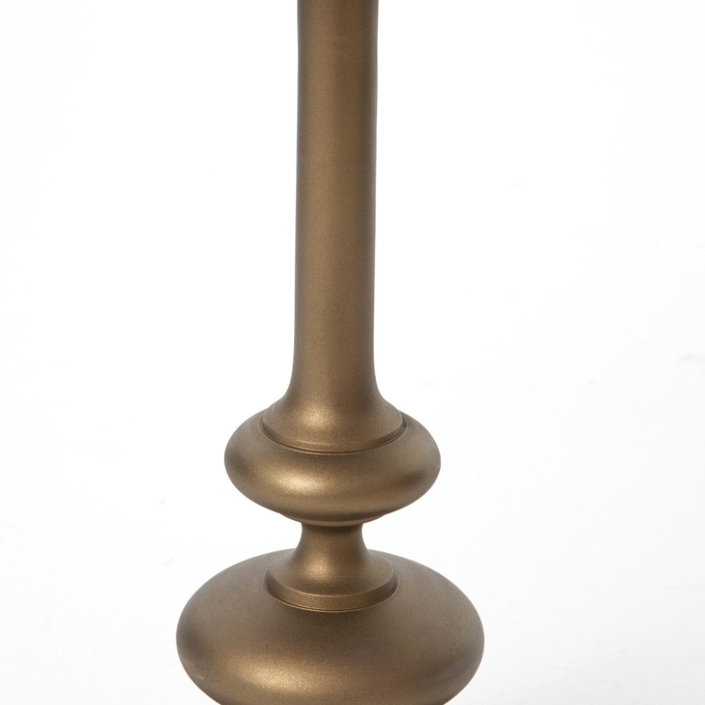Four Hands - Marlow Matchstick Pedestal Table - Matte Brass - IMAR-07-MBR veiw 3