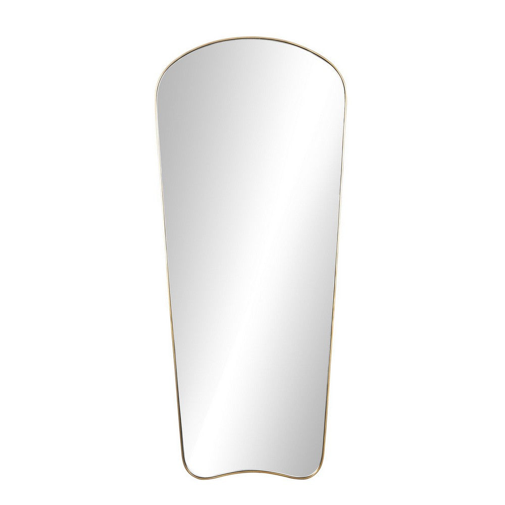 Four Hands - Marlow - Merona Wall Mirror - Polished Brass - 243506-001_CLOSEOUT view 2