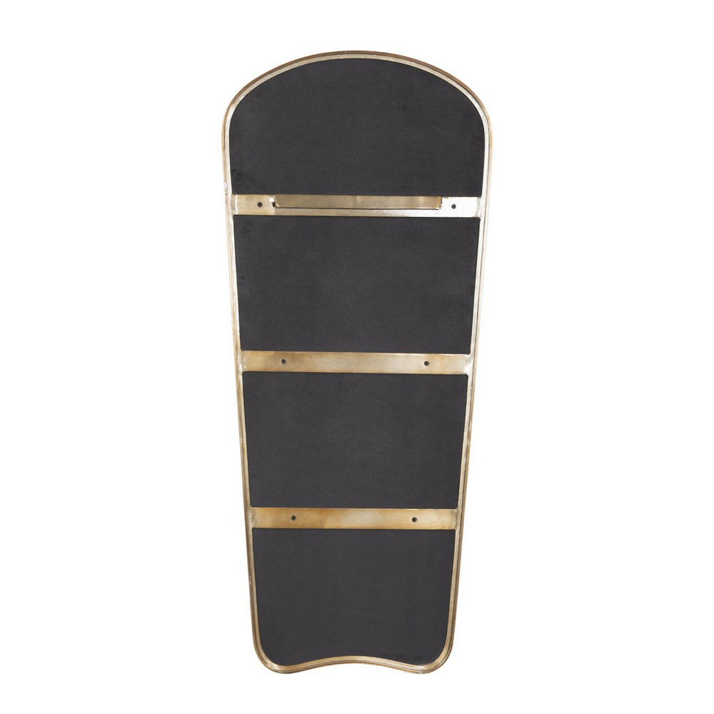 Four Hands - Marlow - Merona Wall Mirror - Polished Brass - 243506-001_CLOSEOUT view 3