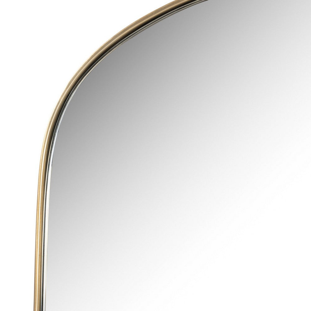 Four Hands - Marlow - Merona Wall Mirror - Polished Brass - 243506-001_CLOSEOUT view 7
