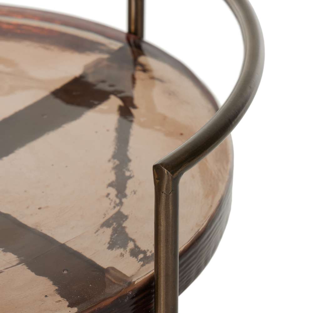 Four Hands - Marlow - Mira Bar-Smoked Brown Cast Glass - 238284-002 veiw 3