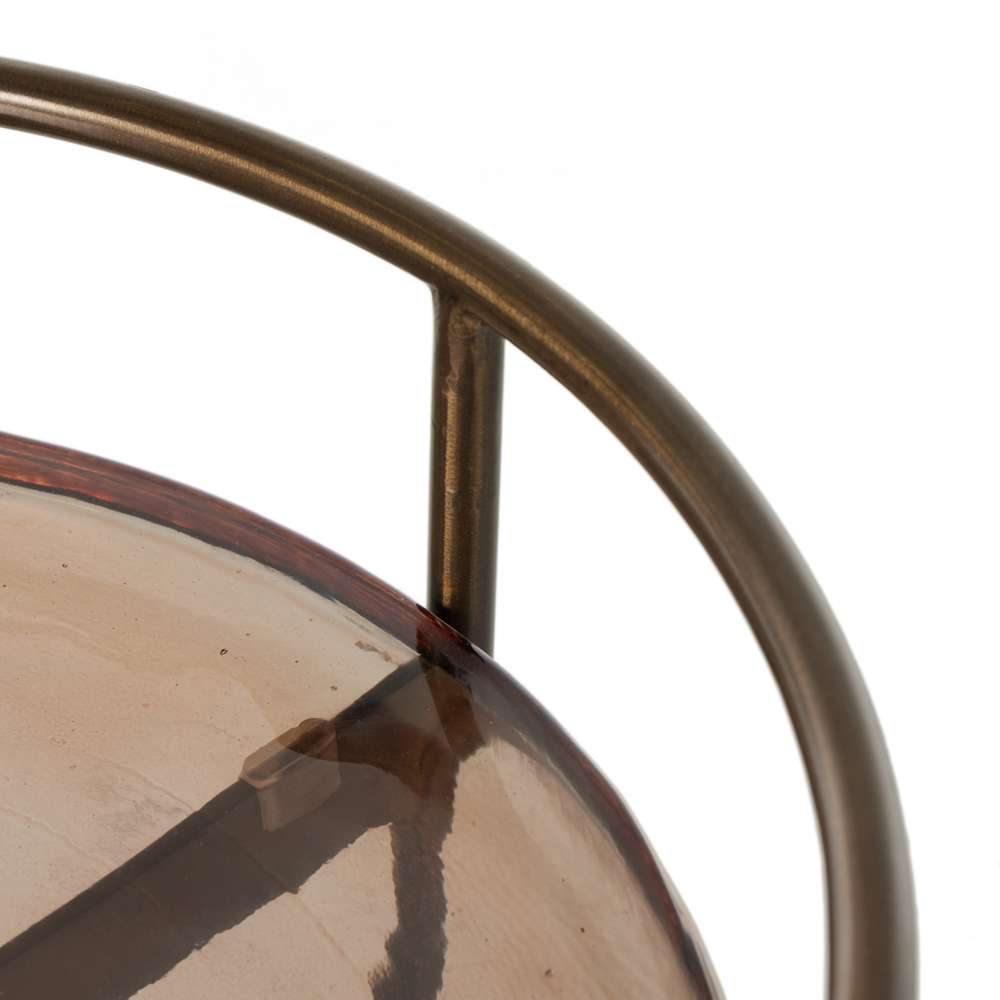 Four Hands - Marlow - Mira Bar-Smoked Brown Cast Glass - 238284-002 veiw 4