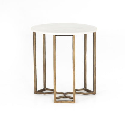 Four Hands - Naomi Marble End Table - IMAR-205 veiw 1