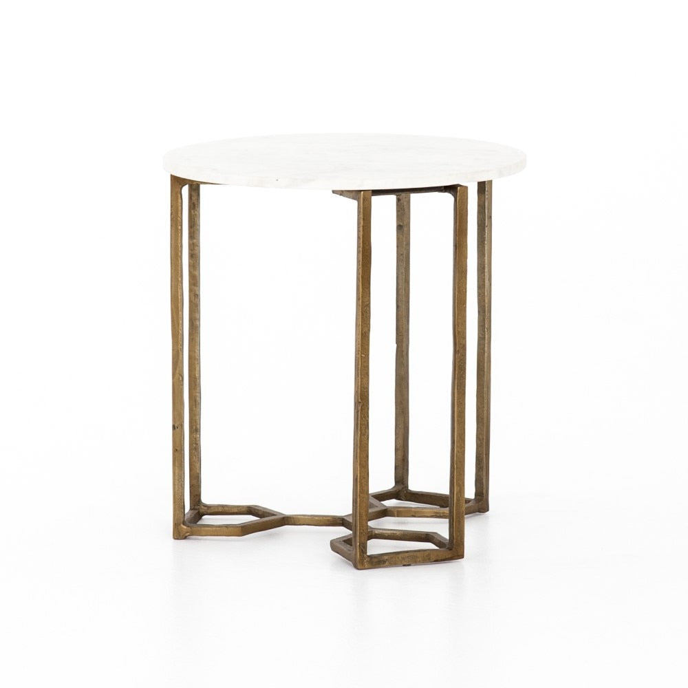 Four Hands - Naomi Marble End Table - IMAR-205 veiw 6