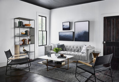 Four Hands - Olivia Square Coffee Table - Antique Brass - IMAR-189 veiw 7