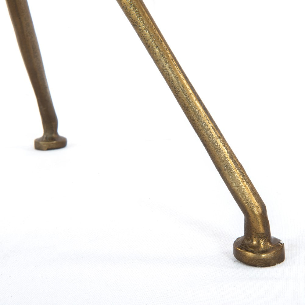 Four Hands - Schmidt Accent Table - Raw Antique Brass - IMAR-112-RBS veiw 5