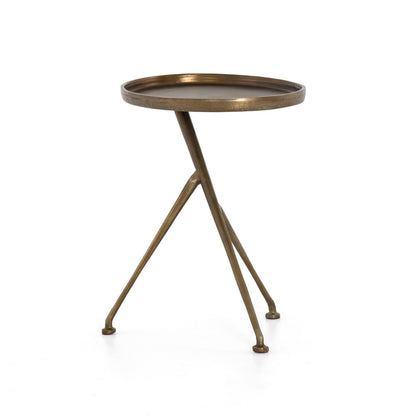 Four Hands - Schmidt Accent Table - Raw Antique Brass - IMAR-112-RBS veiw 6