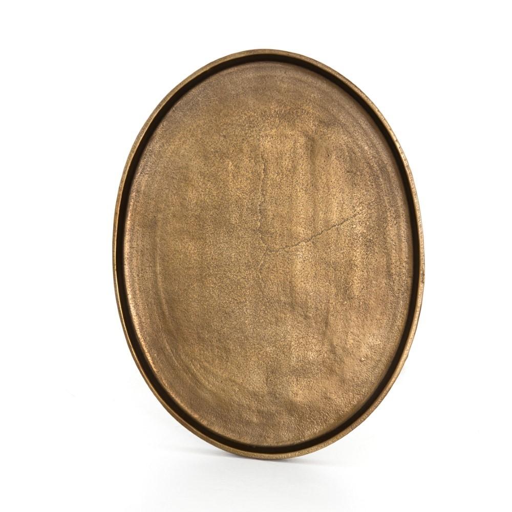 Four Hands - Schmidt Accent Table - Raw Antique Brass - IMAR-112-RBS veiw 9