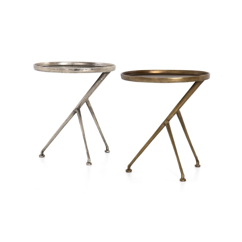 Four Hands - Schmidt Accent Table - Raw Antique Brass - IMAR-112-RBS veiw 11