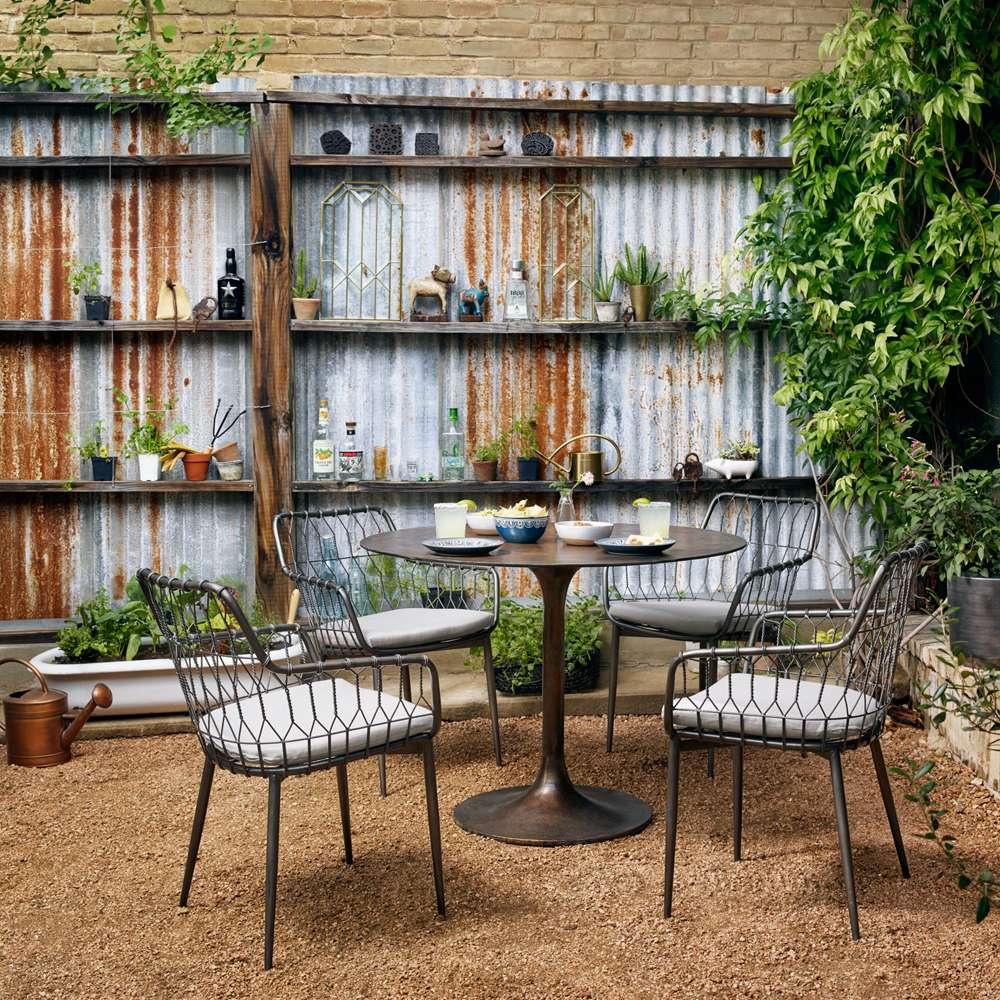 Four Hands - Marlow - Simone Bistro Table-Antique Rust - 106601-005 veiw 7