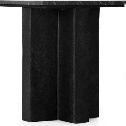 Four Hands - Marlow - Terrell End Table - Black Marble - 226638-002_CLOSEOUT view 4