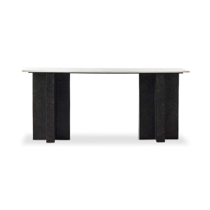 Four Hands - Marlow - Terrell Large Console Table - Polished White  - 239404-001 veiw 2