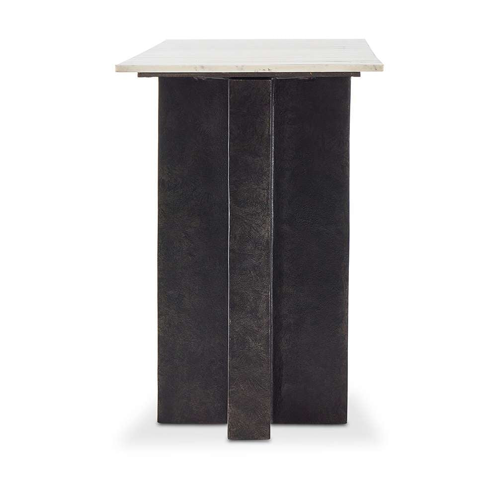 Four Hands - Marlow - Terrell Large Console Table - Polished White  - 239404-001 veiw 12