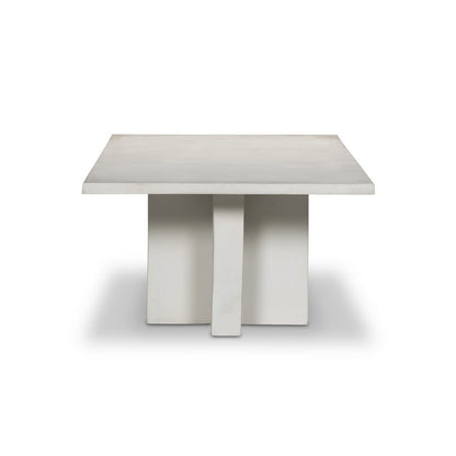 Four Hands - Marlow - Terrell Outdoor Coffee Table - Matte White Cast Aluminum - 234216-004_CLOSEOUT view 3