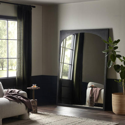 Four Hands - Marlow - Troyes Floor Mirror - Burnished Charcoal - 238048-001 veiw 7