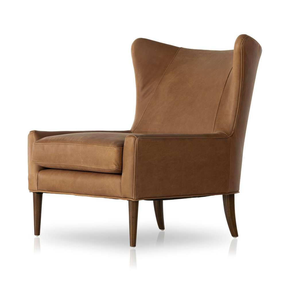 Four Hands - Marlow Wing Chair - Palermo Cognac - 106148-012 veiw 1