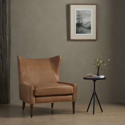 Four Hands - Marlow Wing Chair - Palermo Cognac - 106148-012 veiw 4
