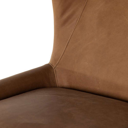 Four Hands - Marlow Wing Chair - Palermo Cognac - 106148-012 veiw 8