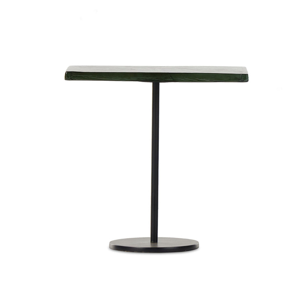 Four Hands - Marlow - Zevon End Table - Moss Cast Glass - 237791-001_CLOSEOUT view 2