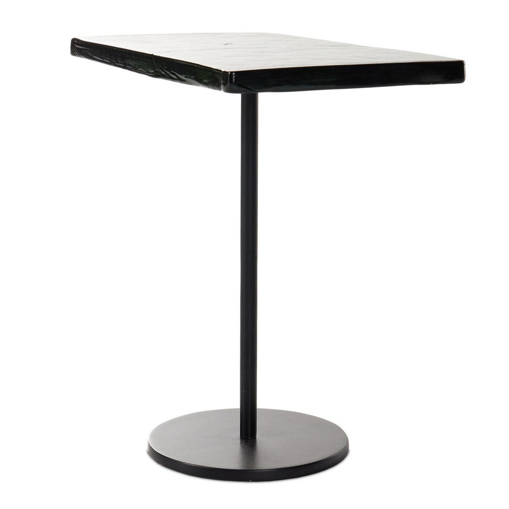 Four Hands - Marlow - Zevon End Table - Moss Cast Glass - 237791-001_CLOSEOUT view 4