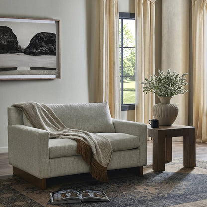 Four Hands - Marquez Sleeper Chair - Alameda Snow - 246028-001 view 4